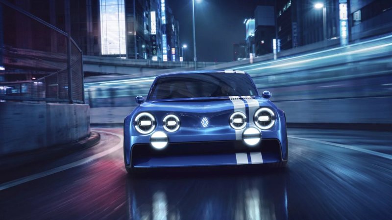 Deze Renault 8 Gordini is een elektrische rallylegende
